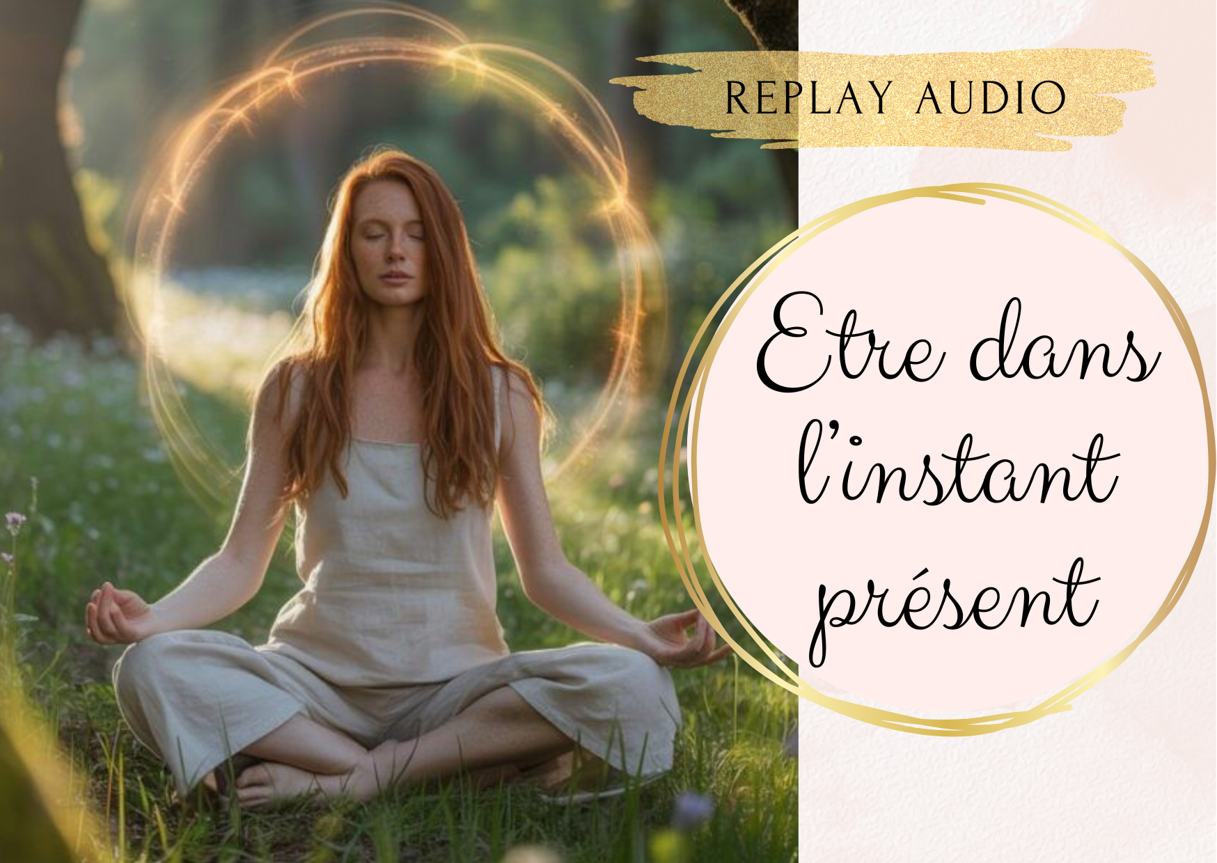 Soin "Être dans l'instant présent" - audio