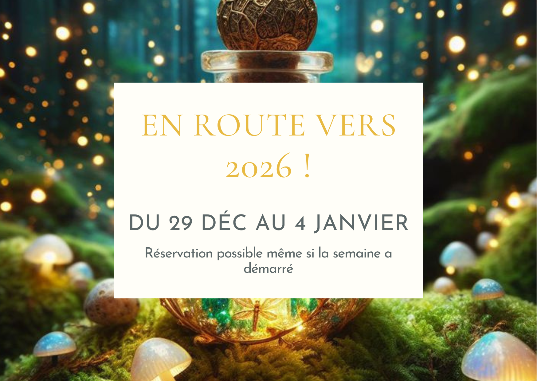 Soin "En route vers 2026 !"