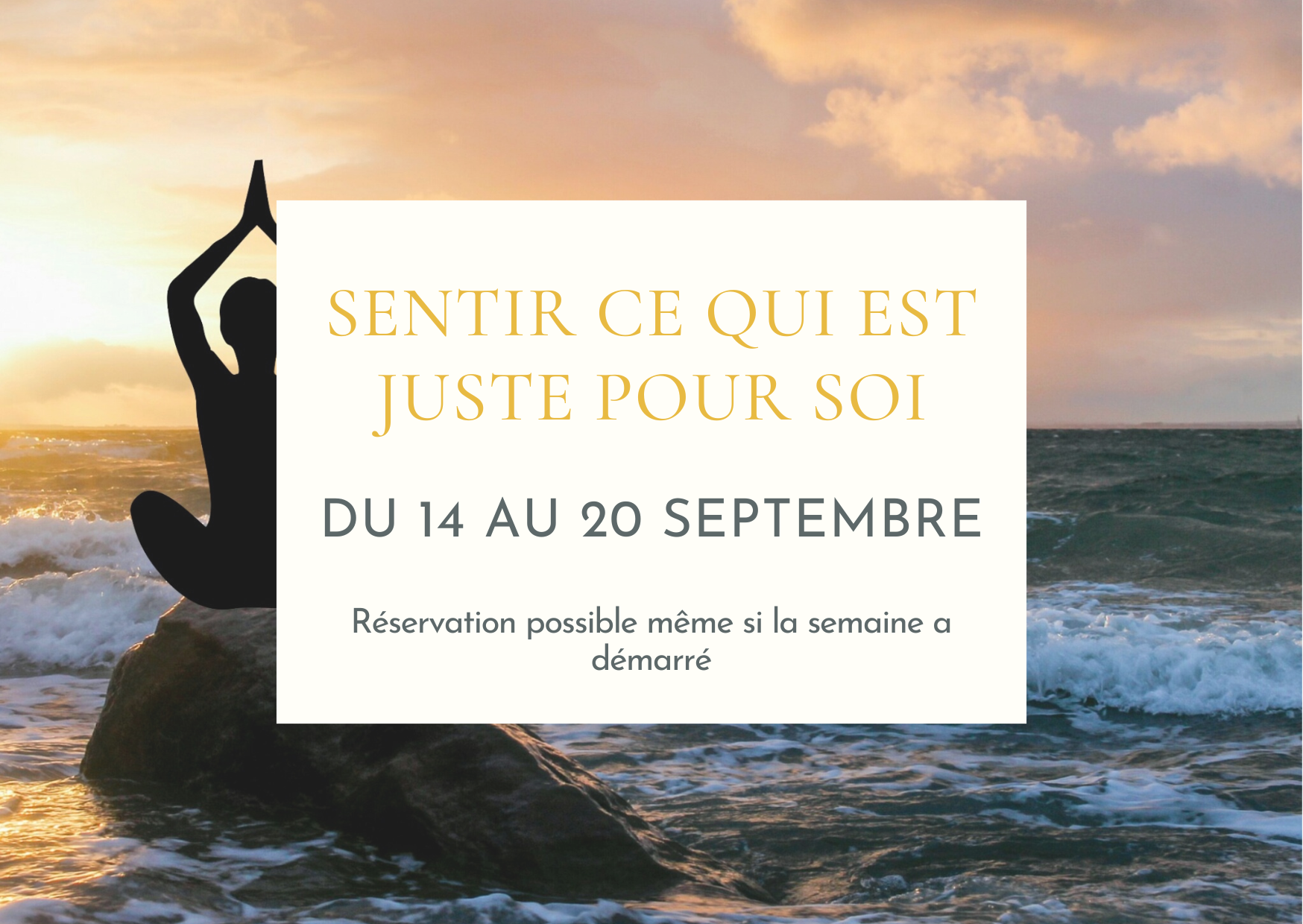 Sentir ce qui est juste pour soi - Soin collectif