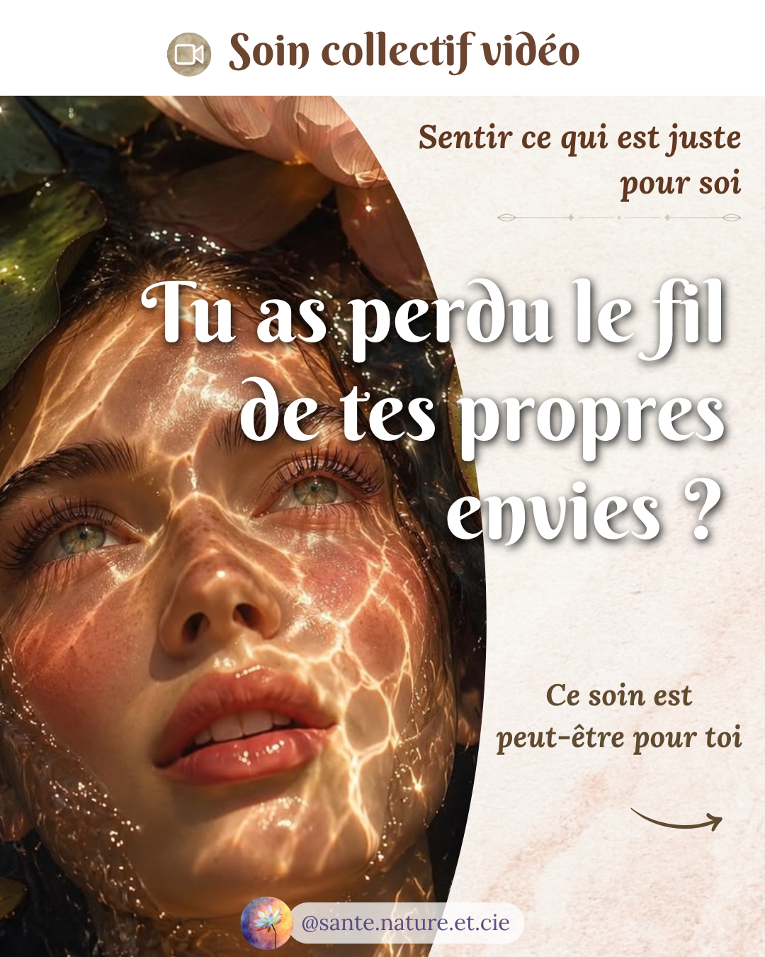 Soin Sentir ce qui est juste pour soi